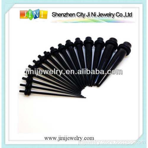 black ear tapers
